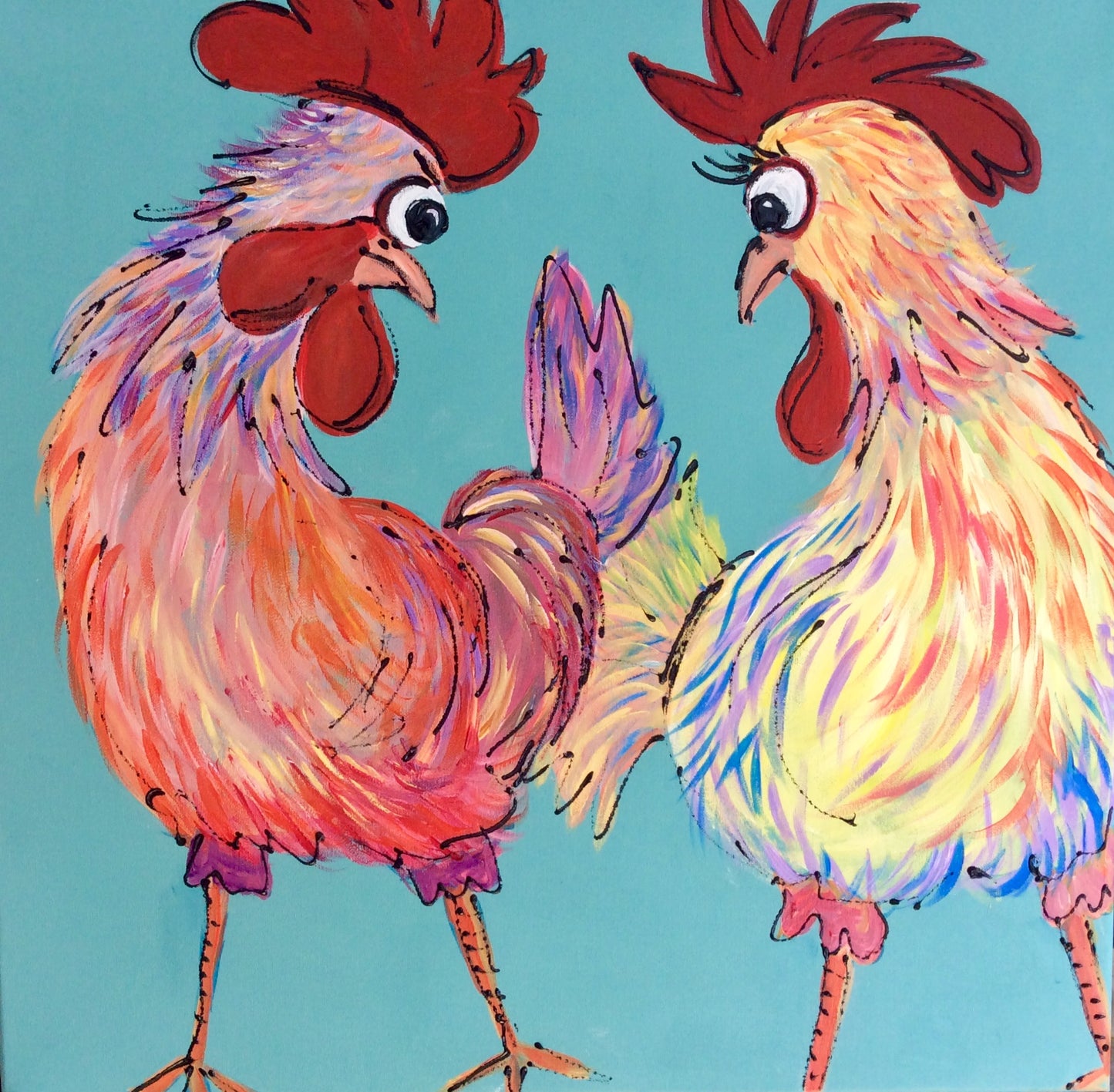 Workshop - Moederdag, samen met jouw moeder schilderen.